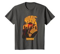 Judge Dredd You're Next Punk Justice Citation 2000 AD T-Shirt, Enfant, Asphalte, 12 Ans