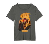 Judge Dredd You're Next Punk Justice Citation 2000 AD T-Shirt, Femme Grandes Tailles, Asphalte, 2X