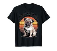 Judge Me When You're This Cute | Chien carlin rétro T-Shirt