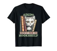 JUDGING SILENTLY FROM THE BOOKSHELF T-Shirt