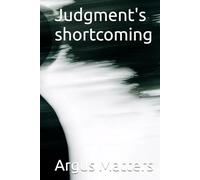 Judgment's shortcoming