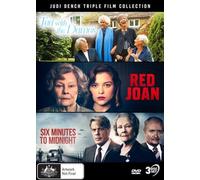 Judi Dench NTSC/0 Collection Triple Film Tea With The Dames Red Joan Six Minutes To Midnight