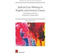 Judicial LawMaking in English and German Courts by Martin Brenncke Unknown (Auteur)