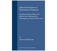Judicial Settlement Of International Disputes