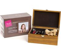 Judit Polgar Figurines d'échecs de luxe n° 6 - 3.75" dans un coffret en bois