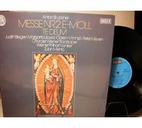 JUDITH BLEGEN; MARGARITA LILOWA; CLAES H.AHNSJÖ; PETER MEVEN; - ANTON BRUCKNER - MESSE NR.2 E-MOLL TE DEUM - DECCA - VINYL