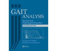 Judith Burnfield Jacquelin Perry Gait Analysis (Relié)