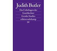 Judith Butler Kathrina Menke Das Unbehagen der Geschlechter (Poche)