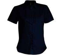 Judith > Chemise Manches Courtes Femme - Marine, S, Femme