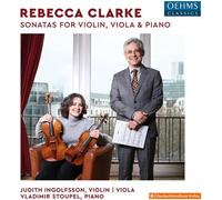 Judith Ingolfsson - Sonatas For Violin Viola & Piano [Compact Discs]