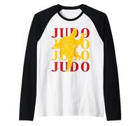 Judo Art Martial Japonais Judoka karaté Enfant garçon Retro Manche Raglan