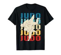 Judo Art Martial Japonais Judoka karaté Enfant garçon Retro T-Shirt
