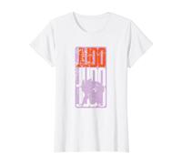 Judo : Bataille et Lancer T-Shirt Graphique avec Valeur, Femme, Blanc, L