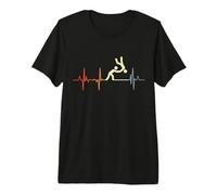 Judo Cardiogramme Vintage Judoka ECG T-Shirt Haut de Gamme