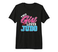 Judo Cette Fille Adore Le Judo T-Shirt Haut de Gamme