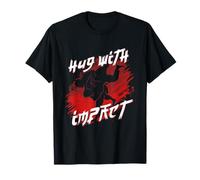 Judo Judoka Art Martial Hug with Impact T-Shirt