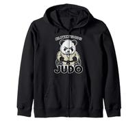 Judo Panda, Tout ce Que Je Veux Faire, C'est Un Joli Ours Judoka Sweat à Capuche