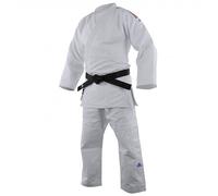 Judogi avec bande bleu blanc rouge enfant adidas Champion III Blanc 160/2 cm