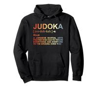 Judoka Dictionnaire Judo Combattant Arts Martiaux Japonais Sweat à Capuche