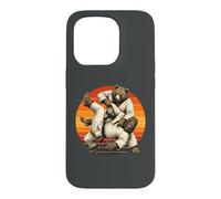 Judoka Judoiste Ju-Jutsu Bear vs. Sasquatch-Bigfoot Judo Coque pour iPhone 15 Pro