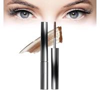 Judy Doll 3D Curling Eyelash Iron Mascara, 2025 New Magic Lash Mascara, Washable Extra Slim Metal Bristleless Mascaras, Long Lasting, Waterproof, No Clumping, No Flaking (Brown)