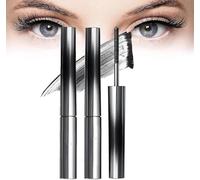 Judy Doll 3D Curling Eyelash Iron Mascara, 2025 New Magic Lash Mascara, Washable Extra Slim Metal Bristleless Mascaras, Long Lasting, Waterproof, No Clumping, No Flaking (Black-2Pcs)