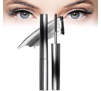 Judy Doll 3D Curling Eyelash Iron Mascara, 2025 New Magic Lash Mascara, Washable Extra Slim Metal Bristleless Mascaras, Long Lasting, Waterproof, No Clumping, No Flaking (Black)