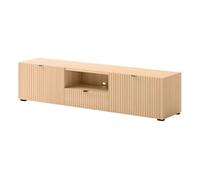 Judy - meuble tv 179 cm - 2 portes, 1 tiroir et 1 niche - Bois
