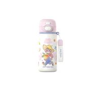 (Judy)Mug de voyage isotherme Kuromi Stitch pour enfants avec transport paille et corde
