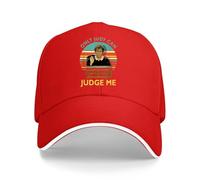 Judy Sheindlin Only Judy Can Judge Me Casquette de baseball classique pour papa, piupp-Color8, Taille unique