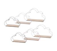 Judy Wild Kid's Spirit Set DE 3 ETAGERES Design Nuage en Metal