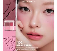 JUDYDOLL BLUSH&HIGHLIGHT PALETTE 102