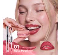 Judydoll Duo teinture à lèvres peel-off et huile repulpante 01 Rosy Pearl