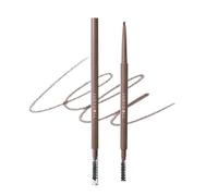 Judydoll - Triangular Eyebrow Pencil - 4 Colors #02 Natural Brown - 90 mg
