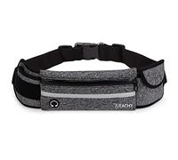 Jueachy Ceinture Running Femme Homme: Élastique Ceinture de Course Sport Réglable Running Belt Sac Étanche Porte Téléphone Course a Pied Sac de Course avec Écouteurs Prise -Accessoire Course a Pied