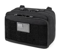 Jueachy Molle Grande pochette tactique : pochette EDC pour outils médicaux, sac d'administration extensible, accessoires