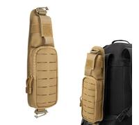 Jueachy Pochette d'accessoires pour épaule Molle avec sangle : Poche de rangement tactique pour sac à dos, pour téléphone et lampe de poche EDC