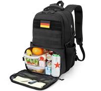 Jueachy Sac à dos isotherme pour homme avec boîte à lunch de 6 litres : sac à dos de 40 l avec compartiment pour ordinateur portable, sac de travail avec sac isotherme pour le déjeuner, sac d'école