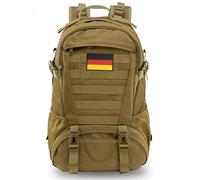 Jueachy Sac à Dos Tactique Militaire 30L Grande Capacité Sac Randonnée Daypack Sac à Dos Multifonction pour Trekking Voyage Camping Escalade Alpinisme Pêche École ou Utilisation Quotidienne
