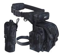 Jueachy Sac de Jambe Polyvalente - Sacoche de Cuisse Pêche Banane Molle Tactique Militaire, Sac Banane Multifonctionnel Imperméable pour Extérieur Moto Voyage Chasse Randonnée Escalade - Sac à Outils