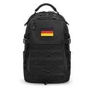Jueachy Tactique Sac for Men: Sac à Dos Militaire 25L en Forme d'œuf avec Ordinateur Portable pour Randonnée Travail