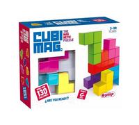 Lúdilo – Jeu éducatif Cubimag (Puzzle 3D magnétique) – Enfants 6–9 ans – Assorti