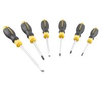 Juego de 6 destornilladores Cushion Grip: Plana y Phillips