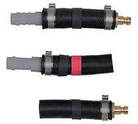 Juego de adaptadores 3 pzs. Ø12,0 mm (negro)