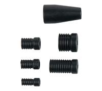 Juego de adaptadores, 6 pzs., Ø 8-10-12-14-18 mm y adaptador cónico