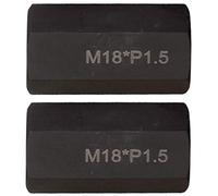 Juego de adaptadores de rosca M18x1,5x65 mm, 2 pzs.