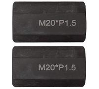 Juego de adaptadores de rosca M20x1,5x65 mm, 2 pzs.