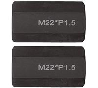 Juego de adaptadores de rosca M22x1,5x65 mm, 2 pzs.