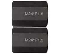 Juego de adaptadores de rosca M24x1,5x65 mm, 2 pzs.