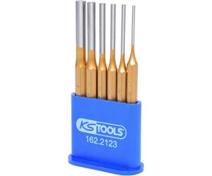 Juego de botadores para pasadores, 6 pzs. Ø3-4-5-6-8-10mm